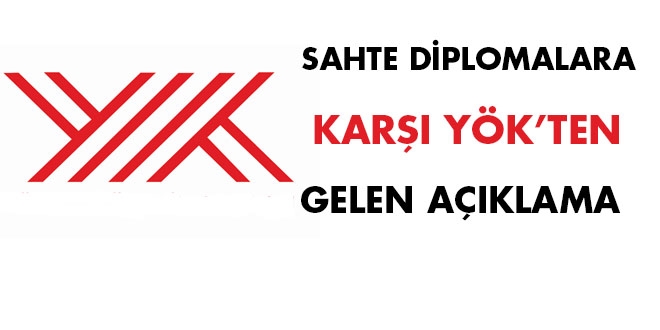 Sahte diplomalara karşı YÖK'ten gelen açıklama