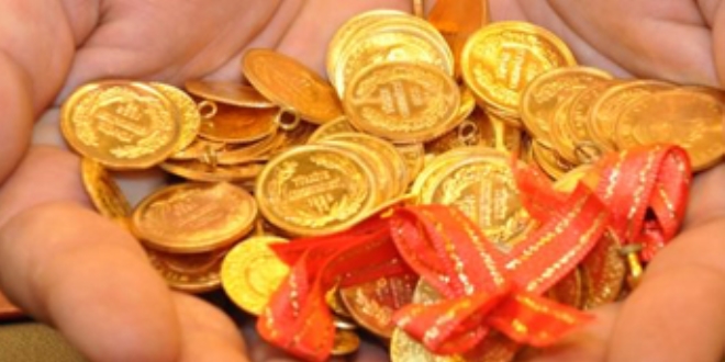 Altının kilogramı 128 bin 200 liraya geriledi