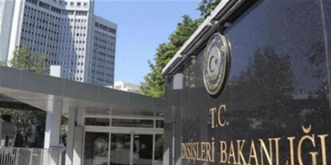 Dışişleri Bakanlığı'ndan ABD'ye uyarı