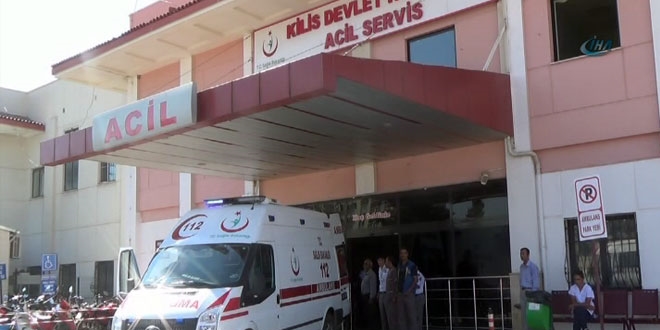El-Bab blgesinde yaralanan iki Trk askeri, tedavi iin Kilis'e getirildi