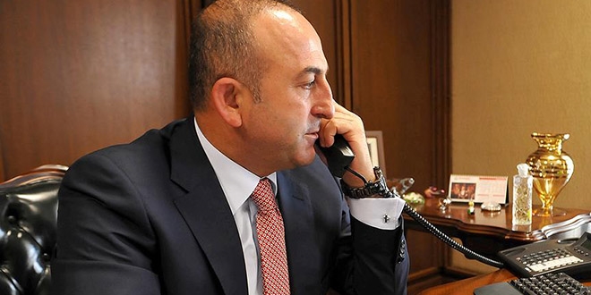 Çavuşoğlu mevkidaşlarıyla telefonda görüştü
