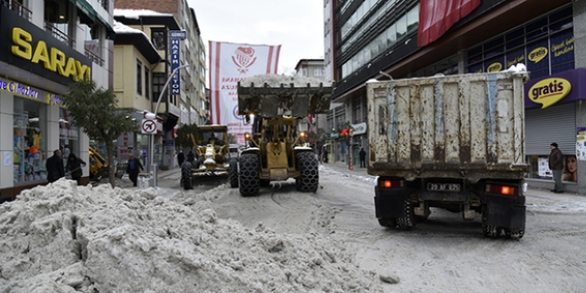 Giresun'da eğitime kar engeli