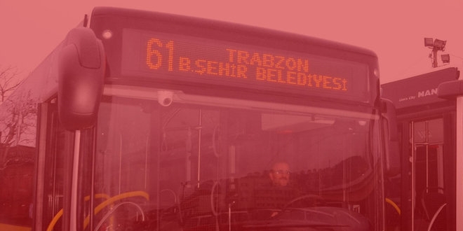 Trabzon'da otobste canl bomba panii