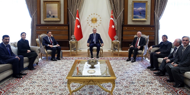 Cumhurbaşkanı yeni Kamu Başdenetçisini kabul etti
