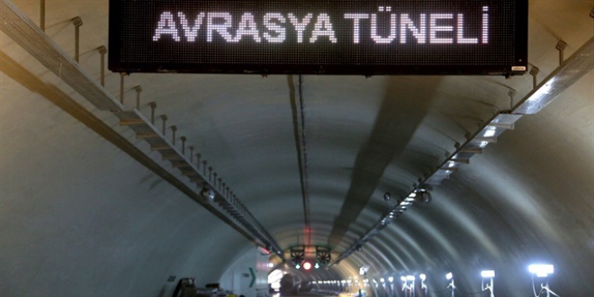 Avrasya Tüneli 20 Aralık'ta açılacak