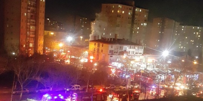 stanbul Beylikdz'nde patlama: 2 yaral