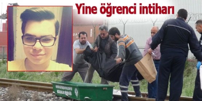 Lise öğrencisi trenin önüne atlayarak intihar etti