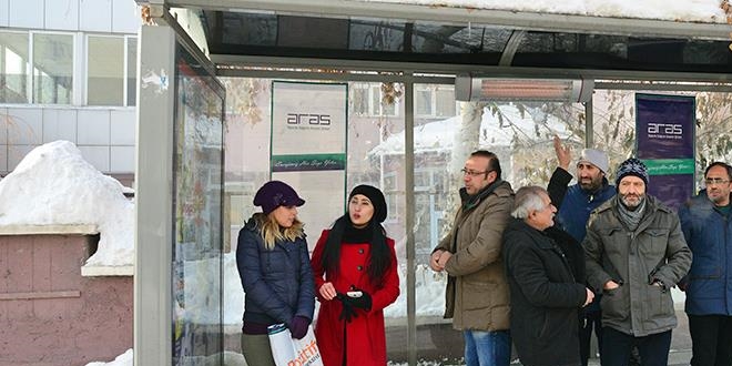 Antarktika'dan soğuk kente duraklara ısıtıcılı çözüm
