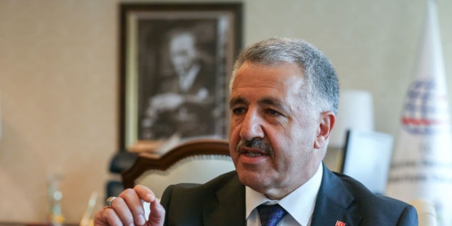 Bakan Arslan: Avrasya Tüneli, Türk insanının gurur projesidir