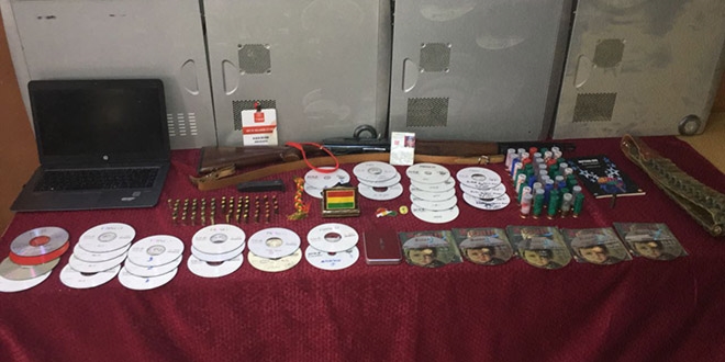 PKK'lıların evlerinde FETÖ dökümanları bulundu