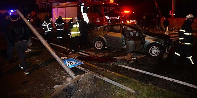 Ordu'da niversite rencileri kaza yapt: 4 yaral