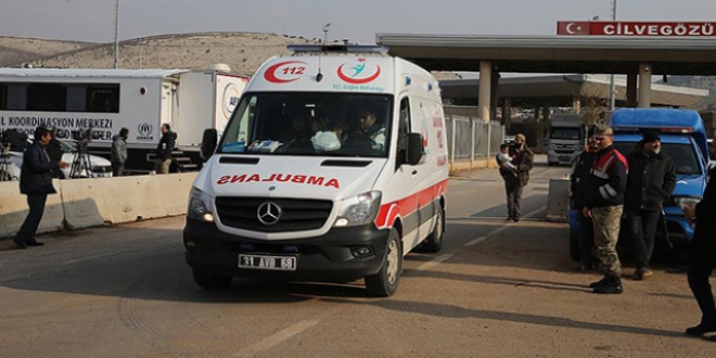 Halep'ten Hatay'a getirilen yaralı sayısı 231'e ulaştı