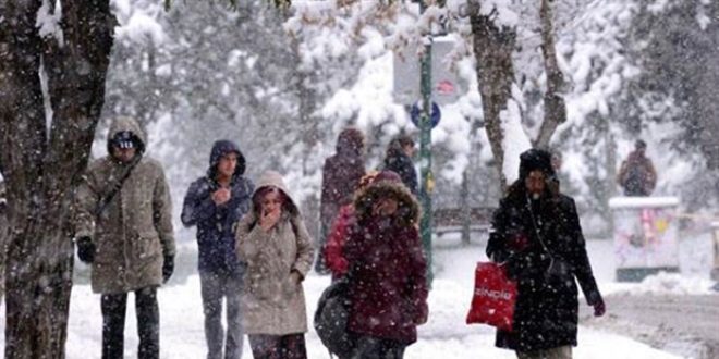 Meteoroloji'den yoğun kar yağışı uyarısı