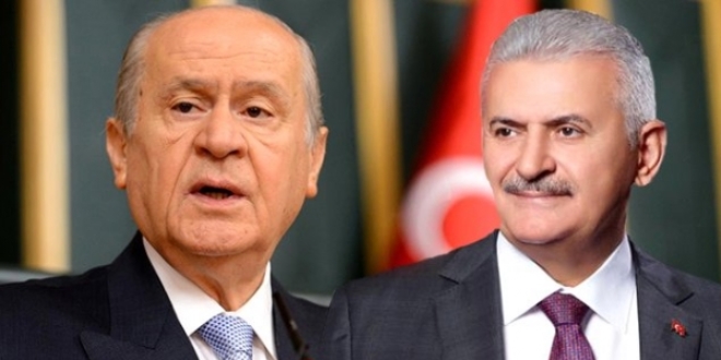 Başbakan Binali Yıldırım ve Devlet Bahçeli'den kritik görüşme