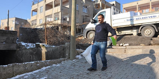 Siirt Belediyesinden terör mağdurlarına destek