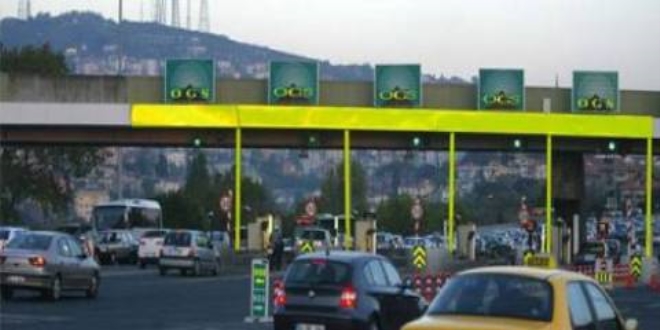 Köprü ve otoyol gelirleri 1,1 milyar lirayı geçti
