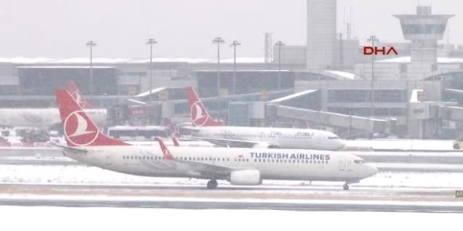 THY, hava şartları nedeniyle 23 seferini iptal etti