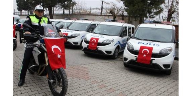 Manisa Emniyet Müdürlüğü filosuna 41 yeni araç ekledi