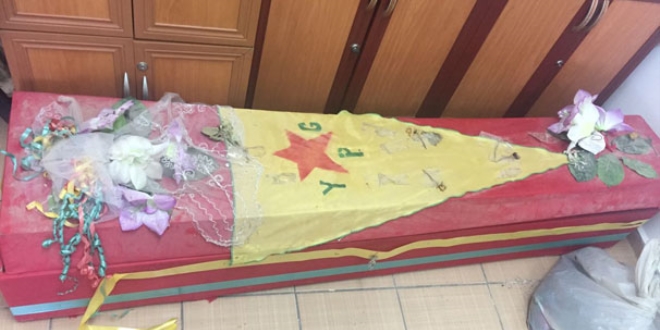 Siirt'te operasyon, köy camisinde terörist tabutu