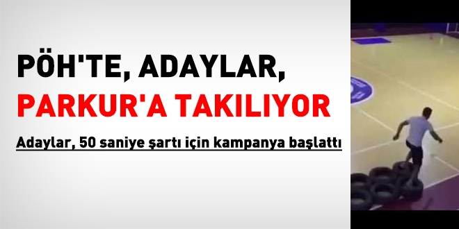 PÖH'e başvuran 285 bin aday, Parkur'daki 50 saniye şartına takılıyor