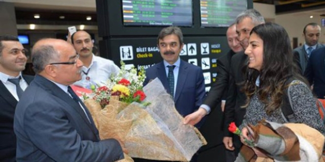 Ordu-Giresun Havalimanı'nda 'bir milyonuncu yolcu' heyecanı