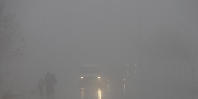 Gaziantep'te yoğun sis