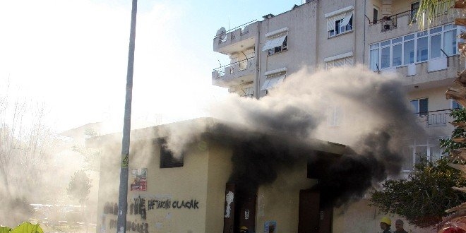 Şanlıurfa'da trafo yangını