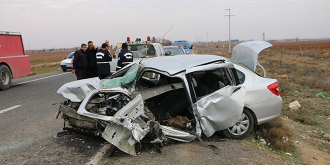 Trafik kazası geçiren imam hayatını kaybetti