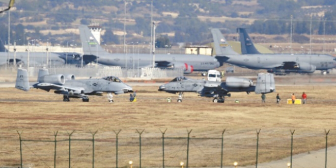 İncirlik'e darbe stoğu