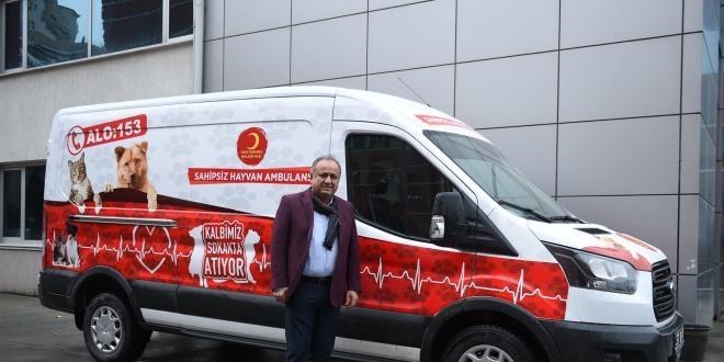 Kastamonu'da hayvan ambulans hizmete girdi