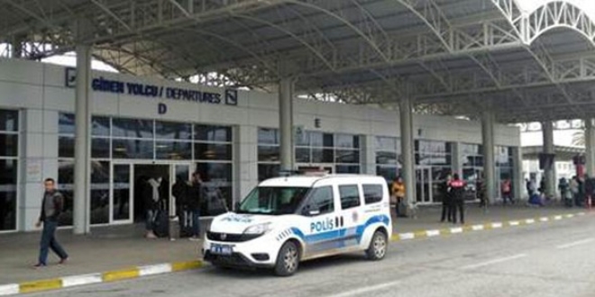 Antalya Havalimannda korku dolu anlar