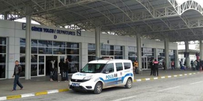 Antalya Havalimanında korku dolu anlar