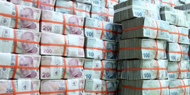 Hazine 4,2 milyar lira borçlandı