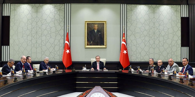 Bakanlar Kurulu toplantısı sona erdi