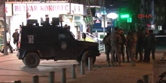Ortaky saldrgan iin Zeytinburnu'nda operasyon dzenlendi