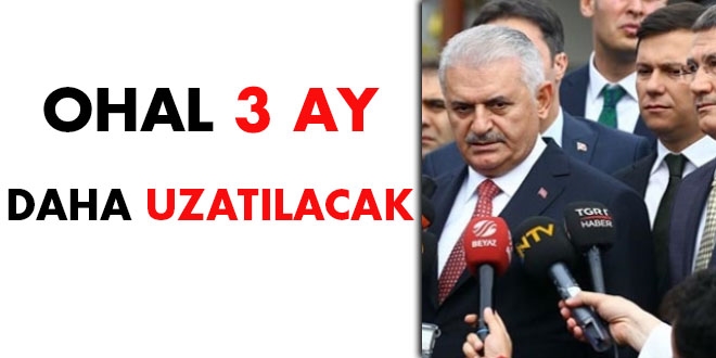 OHAL'in uzatılması Bakanlar Kurulu'nda kararlaştırıldı