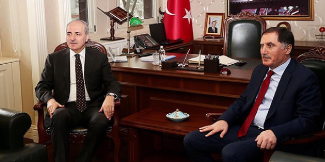 Başbakan Yardımcısı Kurtulmuş Malkoç'u ziyaret etti