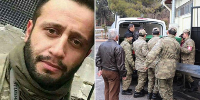 Şehit astsubayın babaevine acı haber ulaştı