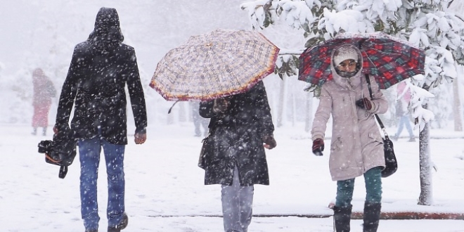 Meteorolojiden Orta Karadeniz iin youn kar ya uyars