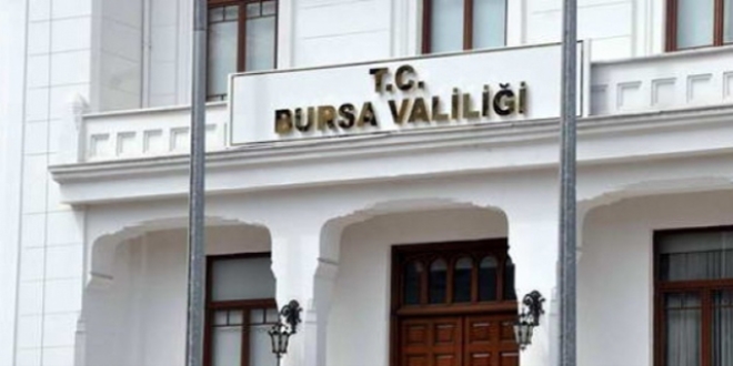 Bursa Valiliinden 'tatil deil' aklamas