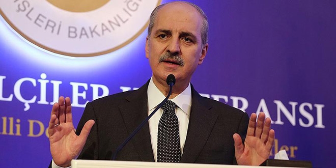 Kurtulmuş: Suriye krizi küresel bir sorun halindedir