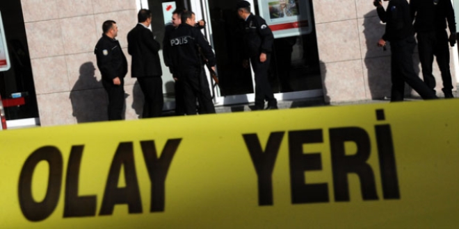 Osmaniye'de bankaya soygun girişimi