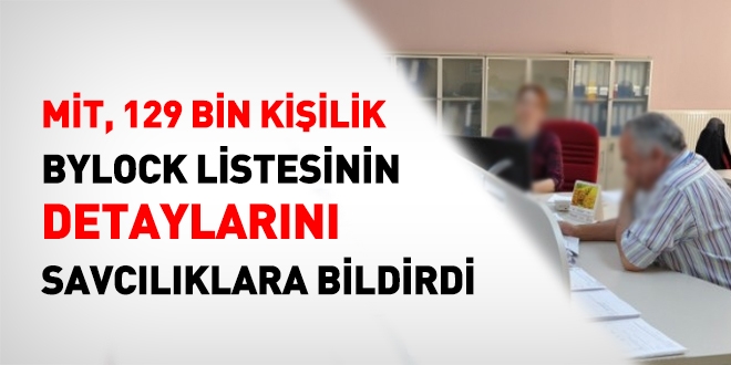 129 bin Bylock grmesinin detaylar Savclklara bildirildi