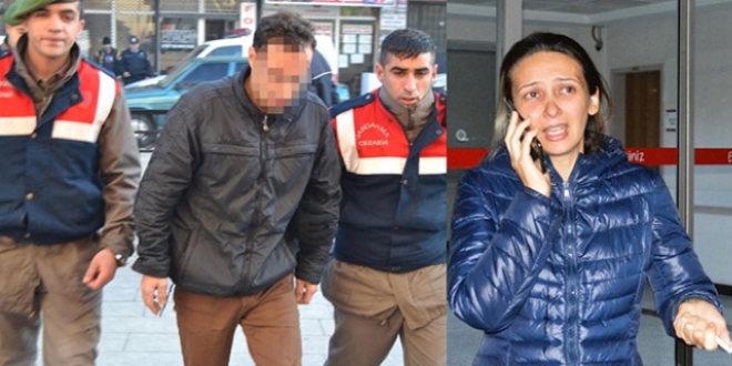 Hamile kadını darp eden saldırgan hakim karşısında