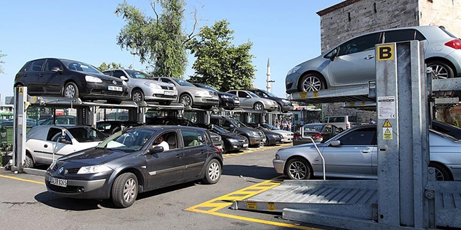 Teknolojik sistemlerle otopark sorunu rafa kalkıyor