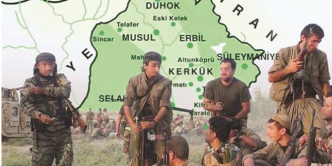 PKK Araplar Kandil'e karyor