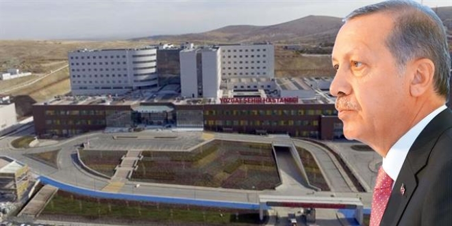 Türkiye'nin ilk şehir hastanesi yarın açılıyor