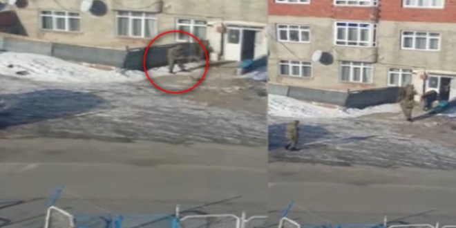 Mehmetçik odun kıran ninenin yardımına böyle koştu
