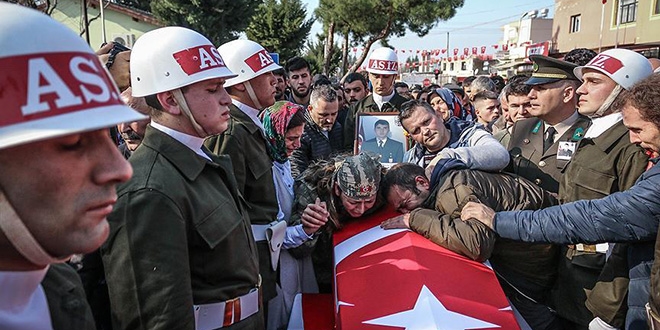 Şehit Piyade Uzman Onbaşı Can son yolculuğuna uğurlandı