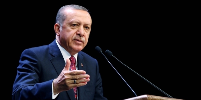 Erdoan, Tanzanya'da Trk i adamlaryla bulutu